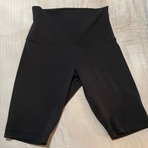 Lululemon High Rise Bike Shorts